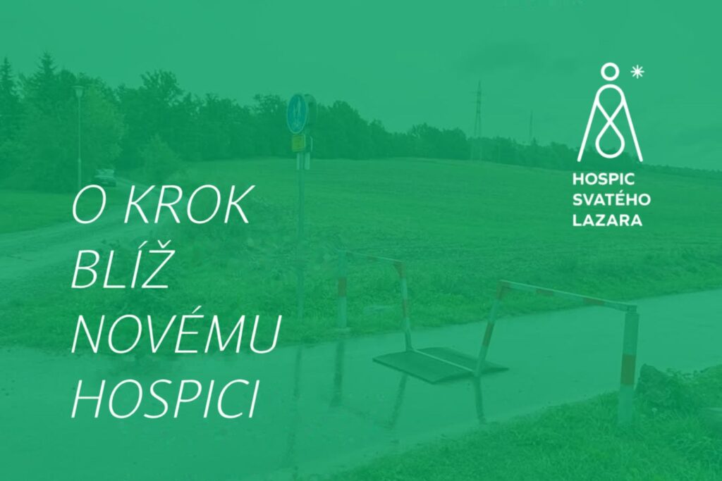 O krok blíž novému hospici – pozemek v Plzni-Malesicích, logo Hospice svatého Lazara